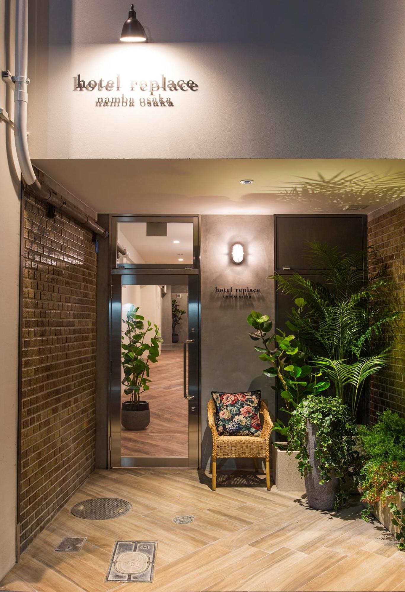 Hotel Replace Namba Ōsaka Exterior foto